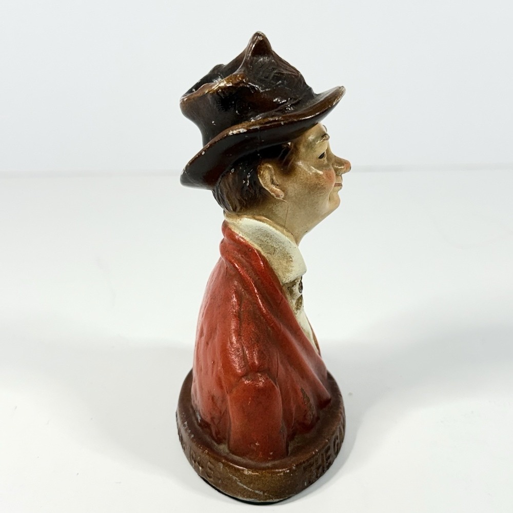 Vintage The Gay Philosopher Bust Figurine Chalkware Art Statue Retro - Picture 2 of 7